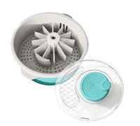 Large Salad Spinner Hand Cranked Cleaning Quick Drying Multipurpose Bowl