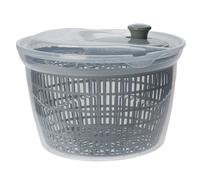 Large Salad Spinner Leaf Dryer Lettuce Veg Drainer Colander Herb Bowl Plastic