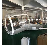 Large-Scale Camping Accommodation Transparent Inflatable Bubble House, Outdoor Mobile Homestay Pvc Bubble House Tent, Rainproof And Windproof With Hair Dryer,5m Household faucets