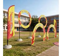 Large Scale FPV Drone Race Course, RC Drone Obstacle Game Loop Gate System, Racing Practice Track Gates for Single Or Multiplayer Matches(Style a)