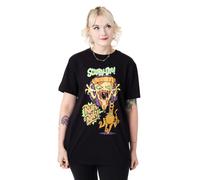 (Large) Scooby Doo Short Sleeved T-Shirt (Unisex Black)