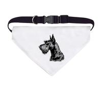 Large 'Scottish Terrier Side View' Dog/Cat/Pet Bandana (PD00060434)