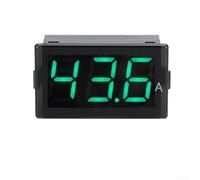 Large Screen AC Voltmeter Ammeter for COMBO 50-500V 0-999A Dual Display Digital Meter with ABS Housing for Testing(B)