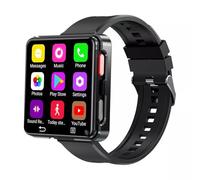 Large - Screen Android 11 Smart Watch with Dual Camera, 4G Calling & GPS, Detachable Design, HD Screen for Adults & Kids, SIM Card Support Smartwatch
