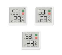 Large Screen Compact LCD Display Thermograph Hygrometer with Indoor Comfort Stage Tokens Trend Arrows for Quick Assessment of Indoor Climate Conditions Digital