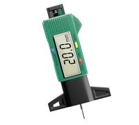 Large Screen Digital Tire Treads Depth Meter with Three Mode Unit Display Mm in 32nds for Clear Readings and Easy Operations Steel Probes