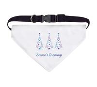 Large 'Season's Greetings' Dog/Cat/Pet Bandana (PD00059438)