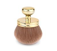 Large Self Tanning Brush, Oval Body Makeup Tun Blending Brush with Wide Brush Head Self Tanner Brush Applicator Sunscreen Brush for Make up Legs Arms Face Body (Gold)