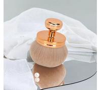 Large Self Tanning Brushes, Extra Large Makeup Brushes, Oval Body Makeup Applicator, Oval Style Sunscreen Applicator for Sunscreen Powder Foundation Rear Legs Arms Face, Rose Gold, PBT Nylon Bristles