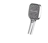 Large Shower Head 8 Modes Adjustable Shower Head Bathroom High-Pressure(Silver Shower)