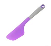 Large Silicone Cake Spreader Heat Resistant Sturdy Scraper for Baking Icing Smoothing Professional Kitchen Tool Red Purple 34cm(Purple)