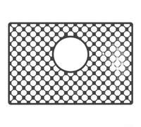 Large Silicone Dish Drying Mat Non Slip Sink Protector with for Honeycomb Pattern for Quick Dry Countertop 57.5x44.9cm Grey(A)
