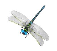 Large Simulated Dragonfly, Garden Outdoor Decorative, PVC Material, 12x11cm
