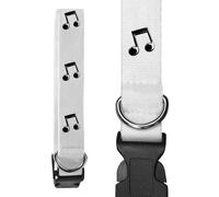 Large 'Single Music Note' Dog Collar (PR00062420)