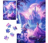 Large-Size 1000 Pieces Educational Puzzles for Adults - Family Bonding Activity with Divided Backing Zones, Challenging Wall Art & Learning Game PTDZ012S