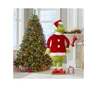 Large Size 60CM Christmas Grinch Plush Doll Soft Stuffed Toy Xmas Kids Gift