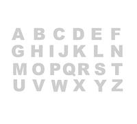 Large Size A-Z Letters Shape Mold Sugar Cookie Cupcake Chocolate Baking Mold Fondant Cake Decorating Tools Letters Templates