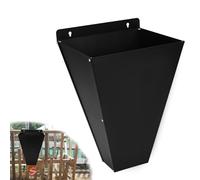 Large Size Chicken Cone, Metal Flat-Back Chicken Killing Cone Processing Butchering Equipment Heavy Duty Poultry Kill Restraining Cones for Turkeys Cornish Cross Ducks Geese Up to 18 lbs