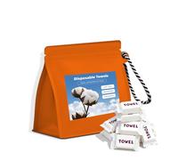 Large Size Compressed Towel, Disposable Compressed Towels, Coin Tissue Portable Washcloth Washcloth Reusable for Travel Hiking Camping Outdoor