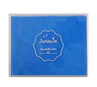 Large Size Craft Ink Stamp Pads, Washable Scrapbooking Finger Paint Pad for Kids, Craft Pads for Rubber Stamps, DIY Cards, Paintings, Baby Footprint Handprint (Pale Blue)