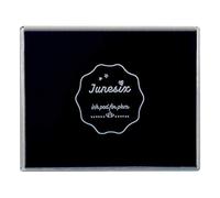 Large Size Craft Ink Stamp Pads, Washable Scrapbooking Finger Paint Pad for Kids, Craft Pads for Rubber Stamps, DIY Cards, Paintings, Baby Footprint Handprint (Black)