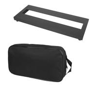 Large Size Guitar Effect Pedal Board Aluminum Alloy Pedalboard With Carrying Bag Light Weight Pedal Plate Guitar Pedalboard With Carrying Bag