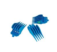 Large Size Limit Comb,Compatible for WAHL，Electric Clippers Cutting Guide Comb Barber,for Shop，Hair Clipper Attachment 32mm 38mm 51mm Y0729(3PC-Blue)