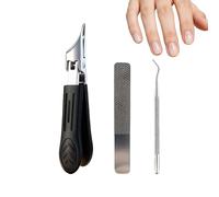 Large Size Nail Clippers, Wide Mouth Nail Scissors, Ingrown Toenail Clipper for Adults and Seniors Foot Care at Home Travel and Salon