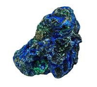 Large Size Natural Beautiful Azurite and Malachite symbiotic Specimen Crystal Stones and Crystals Crystal Decoration Crystal Reiki Crystals (Size : 110-140g)
