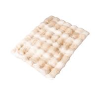 Large Size Pet Bed with Long Haired Furry Cover, Yellow S, Yellow S. | Creative Design for Small to Large Pet, Soft Bed Comfortable Sofa for Household Animals, Birthday Gift