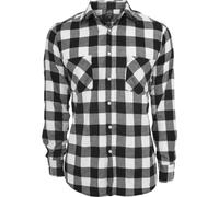 Urban Classics Flanell Gt Long Sleeve Shirt Black 4XL Men