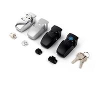 Large Size Zinc Alloy Black Coated Hasp Toggle Lock with Keys 4Set(4set-Black-no Key-2)