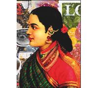Large-sized Black Unruled Interior Notebook; A4, 80 Pages; For Sketching, Collage and Scrapbooking: Raja Ravi Varma Collage Series Cover 1 (Art In My Tote)