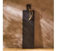 Large Slate Paddle Chopping and Serving Board | Preto