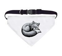 Large 'Sleeping Fox' Dog/Cat/Pet Bandana (PD00059254)
