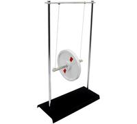Large Slewing Wheel Teaching Instrument, All-Metal Mechanics Pendulum for Classroom and Homeschool, Demonstrates Rotational Dynamics and Energy Conservation Principles