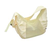 Large Sling Pet Carrier for Cats - Ventilated Mesh Cat Carrier Bag with Top Zipper for Secure Comfortable Puppy Travel on Airplane Bike Hiking Car Suitable for Pets Up to 14 lbs Outdoor Adventures