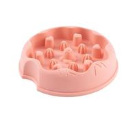 Large Slow Feeder Dog Bowls 2PCS, Puzzle Dog Food Bowls, Slip Interactive Feeding Slow Down Eating, Stop Maze Dishes for Large Breeds 4 Cups Jcy786 (B, 20cm)