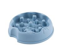 Large Slow Feeder Dog Bowls 2PCS, Puzzle Dog Food Bowls, Slip Interactive Feeding Slow Down Eating, Stop Maze Dishes for Large Breeds 4 Cups Jcy786 (A, 20cm)