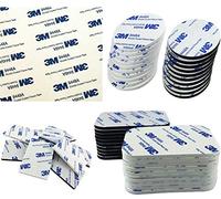 large & small BLACK 3M EVA FOAM Sticky Pads ~ Self Adhesive DOUBLE SIDED Tape ~ 9448A (2, 100mm x 100mm)