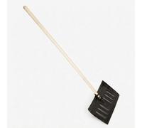 Large Snow Shovel With Wooden Handle , Plastic Snow Scoop For Driveways, Paths And Winter Clearing