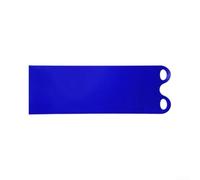 Large Snow Sledge for Adults 137x42cm Plastic Toboggan - Foldable Ski Board with Pull Rope(Blue: 137cm)