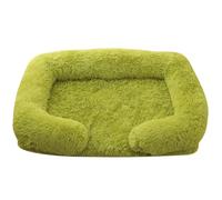 Large Sofa Bed Dog, for Pets 2.5-40KG, Memory Foam Dog Orthopedic Beds with Removable Cover and Non-Slip Bottom, Washable Pet Cushion with C-Shape Bolster, Pet Pillow with Waterproof Linner,Green 4