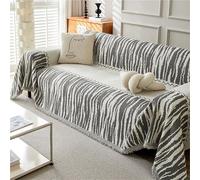 Large Sofa Cover Gray Sofa Throw Blanket Multi Functional Couch Protector 180x180CM (71x71IN) Stylish and Easy to Clean for Home Decor