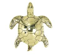 Large Solid Brass Sea Turtle Doorknocker by UD