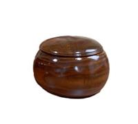 Large Solid Wood Go Box,Made of Jujube Wood,Can Hold 180 Go Pieces,for Training and Teaching,Wooden Go Chess Cans Bowls