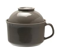 Large Soup Bowl with Handle and Lid, 900ml Ramen Bowl for Instant Noodles Microwave Safe