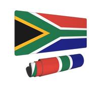 Large South African Flag Print Mouse Pad Office Desk Mat Keyboard pad for Gaming Office&Home,11.8 x 31.5 in