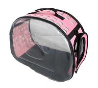 Large Space Bubble Pet Backpack, Suitable for Kittens Weighing No More Than 9 Pounds, Transparent Foldable Pet Bag, Designed Specifically for Cats and Small Dogs.-Pink