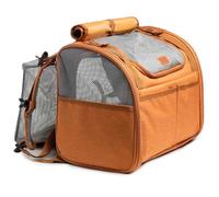 Large Space Cat Backpack, Capsule Pet Bag, Expandable Breathable Cat Bag, Outdoor Portable Dog Kit(Brown)